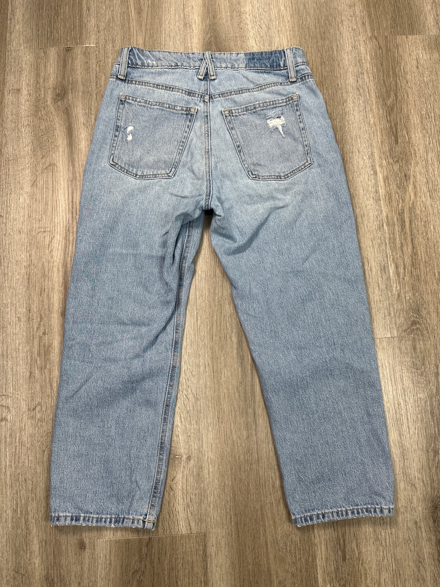 Jeans Cropped By Maurice’s In Blue Denim, Size: 8