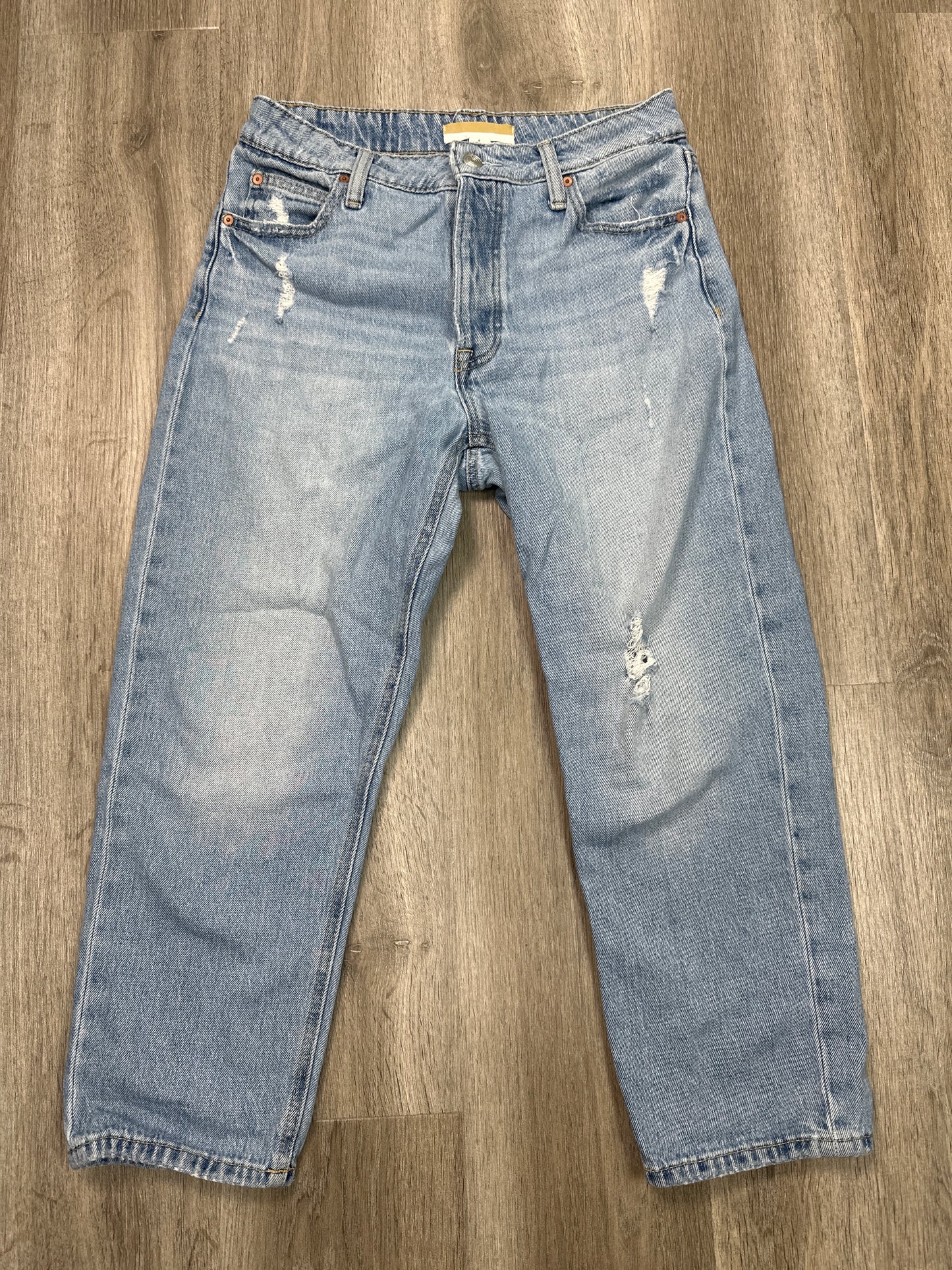 Jeans Cropped By Maurice’s In Blue Denim, Size: 8