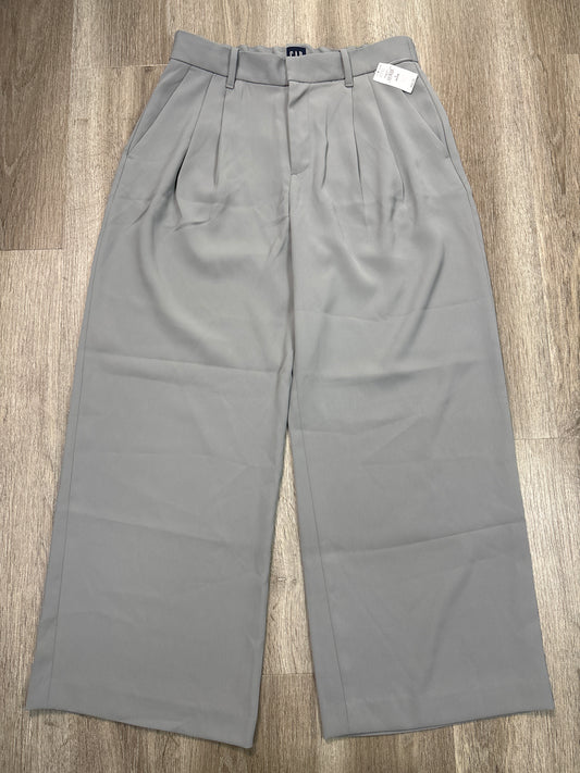 Pants Wide Leg By Gap In Grey, Size: Mp