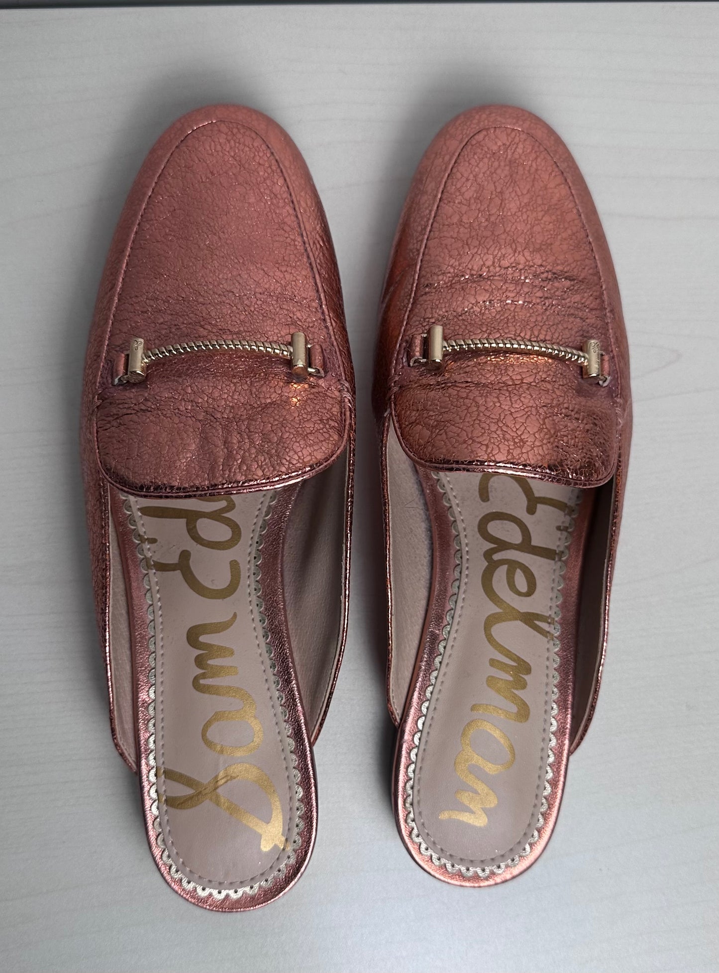 Shoes Flats By Sam Edelman In Rose Gold, Size: 6