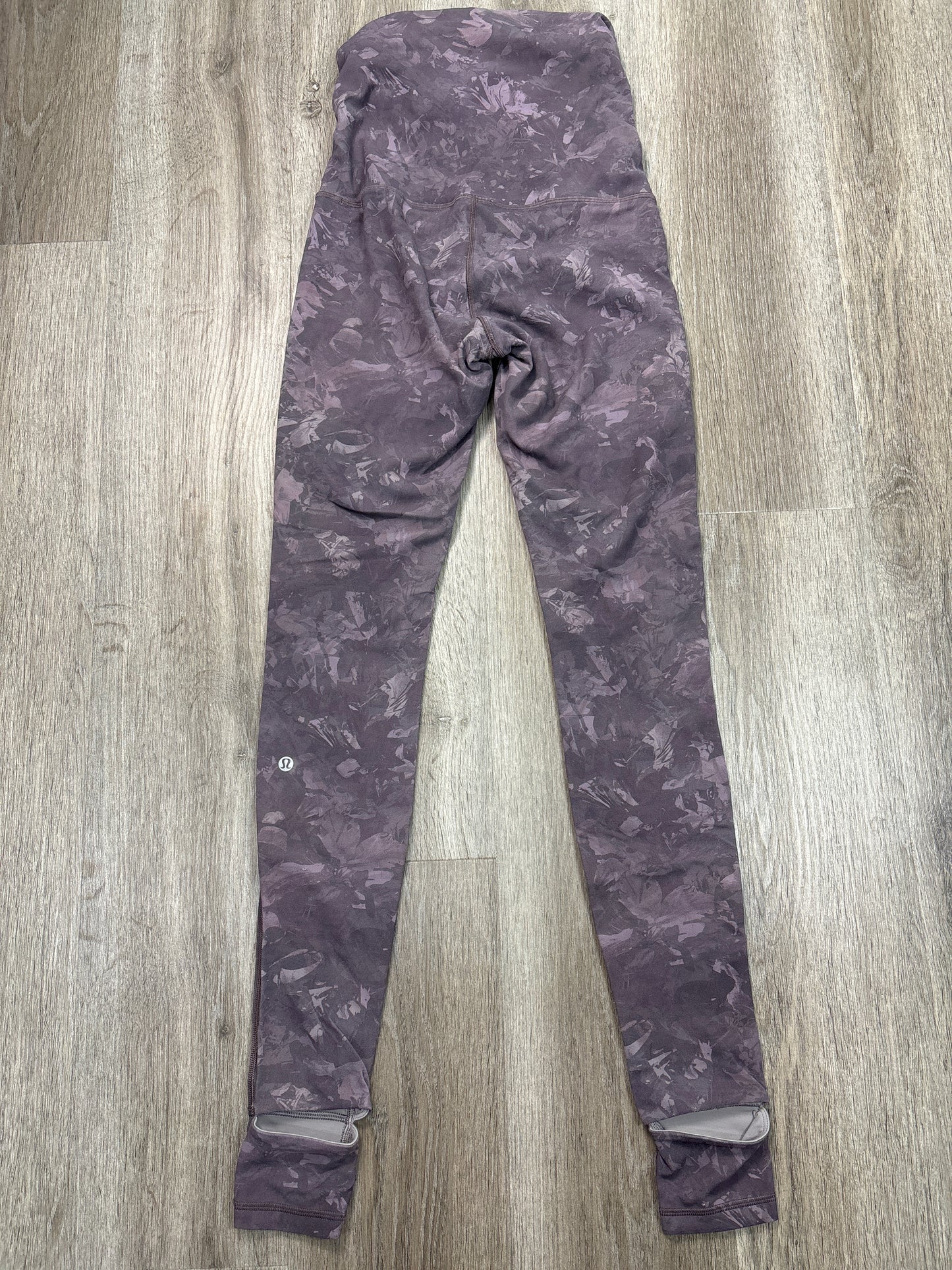 Athletic Leggings By Lululemon In Purple, Size: S