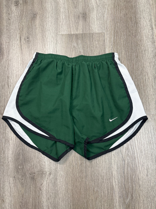 Athletic Shorts By Nike Apparel In Green, Size: S