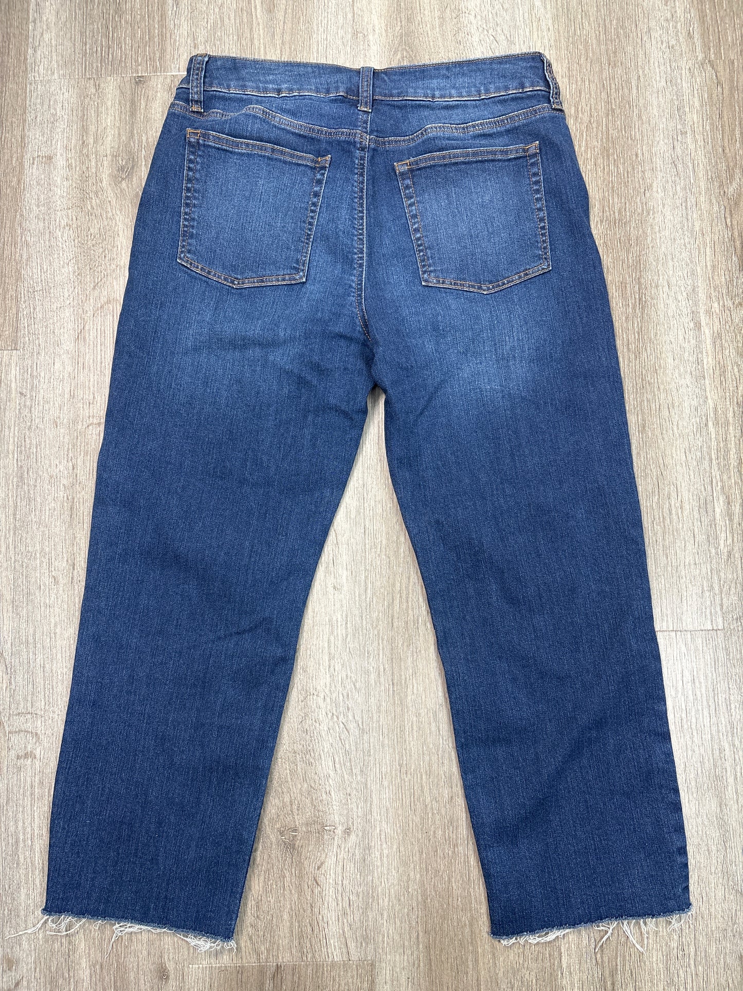 Jeans Straight By Rewash In Blue Denim, Size: 10