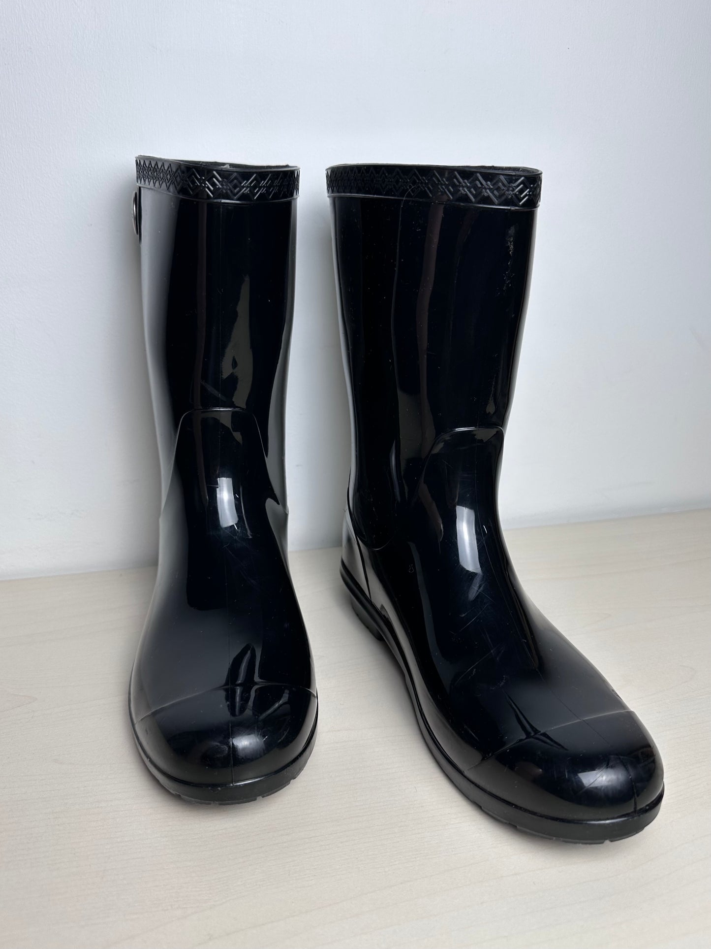 Boots Rain By Ugg In Black, Size: 7