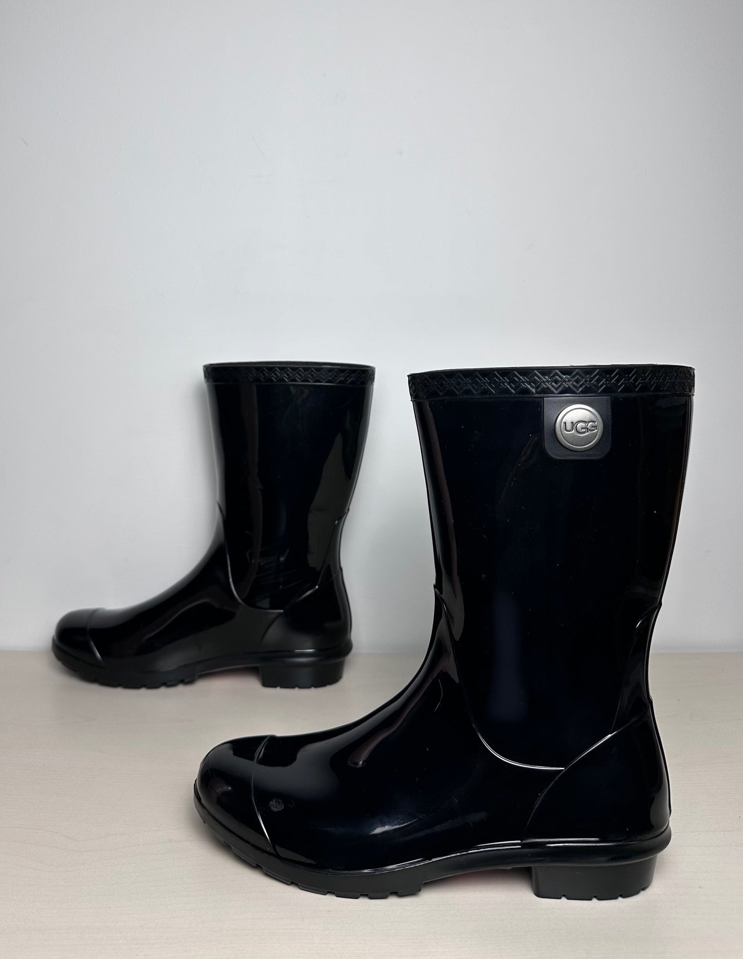 Boots Rain By Ugg In Black, Size: 7