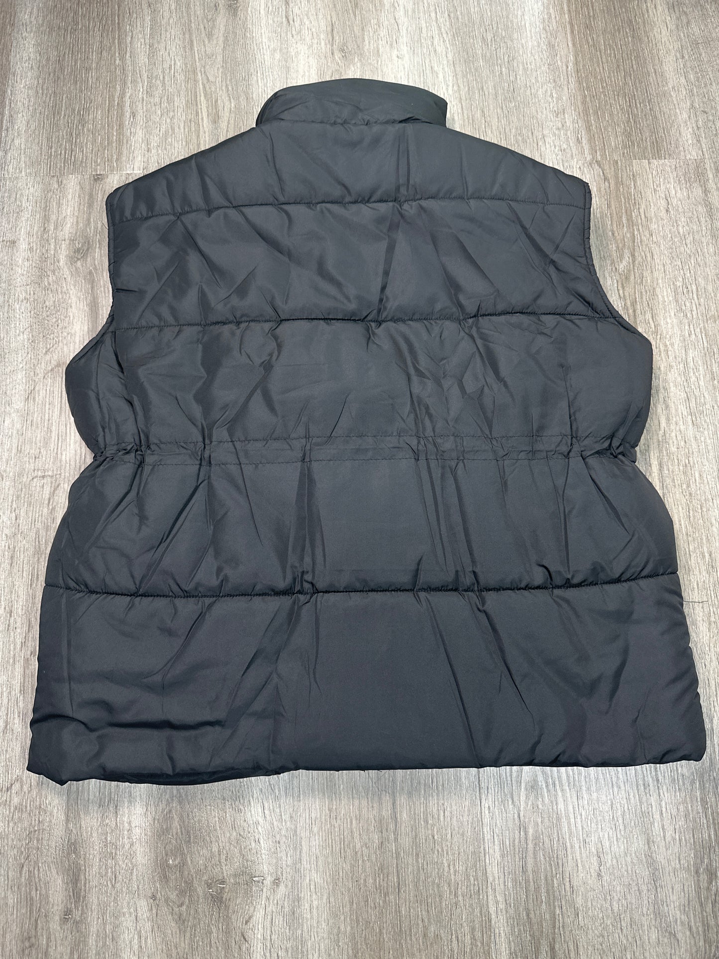 Vest Puffer & Quilted By Blu Pepper In Black, Size: L