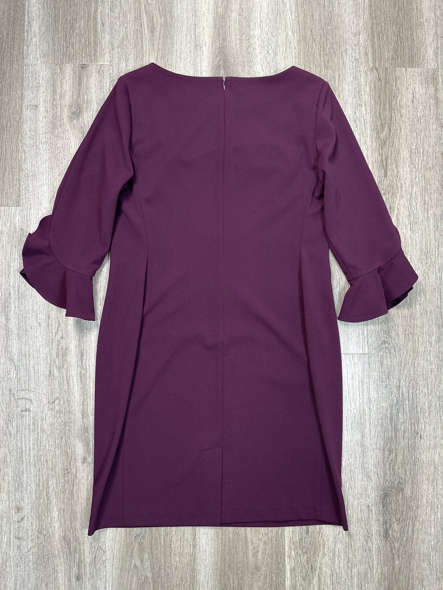 Dress Designer By Karl Lagerfeld In Purple, Size: L