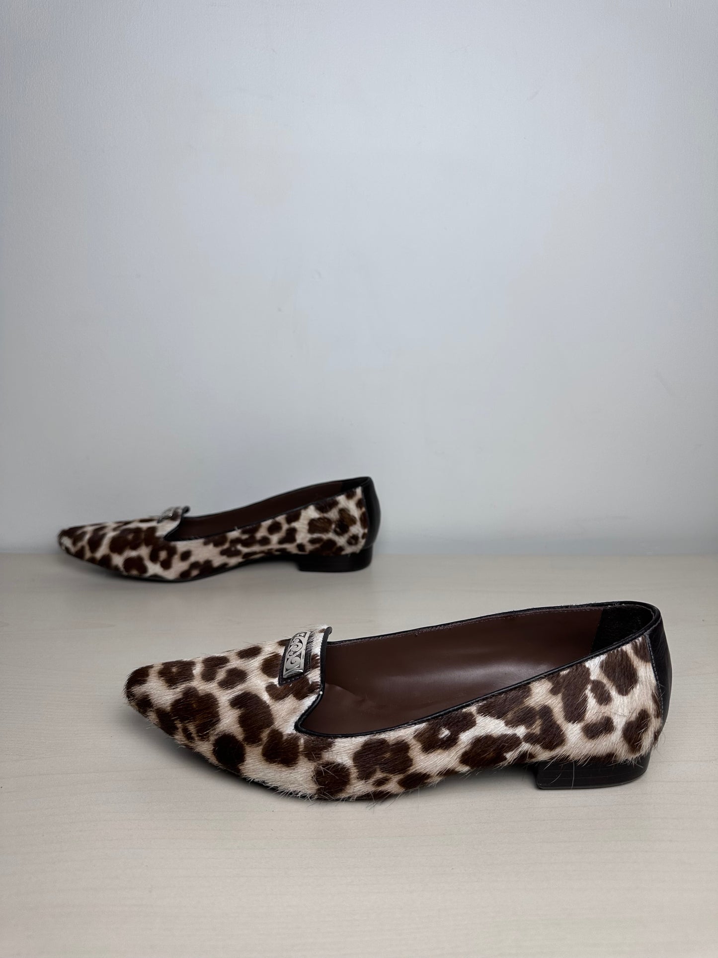 Shoes Flats By Brighton In Animal Print, Size: 6.5