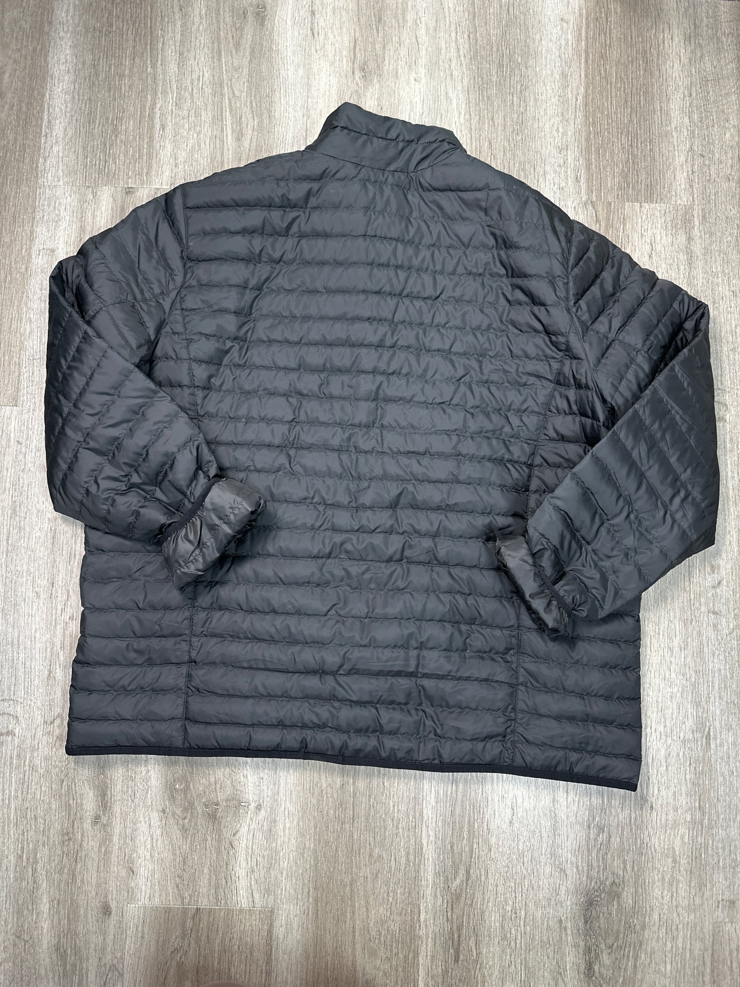 Jacket Puffer & Quilted By Eddie Bauer In Black, Size: Xxl