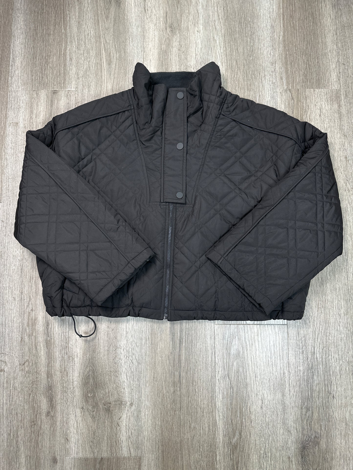 Jacket Puffer & Quilted By Talbots In Black, Size: Xl