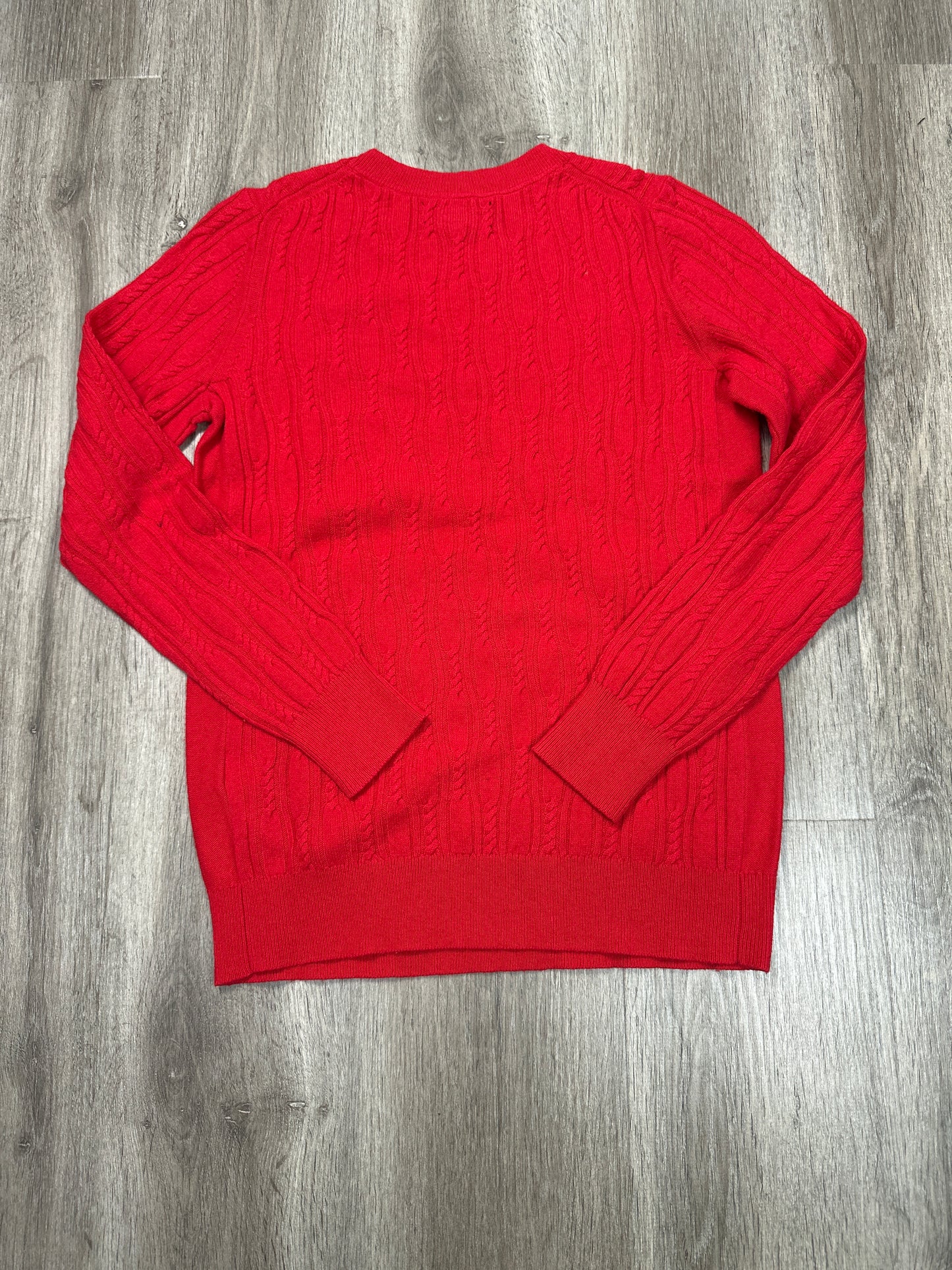 Sweater By Banana Republic In Red, Size: M