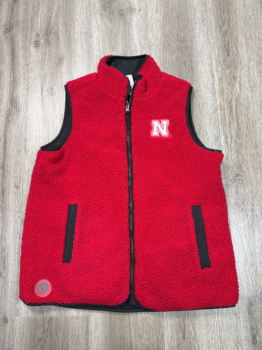 Vest Faux Fur & Sherpa By Colosseum In Red, Size: S