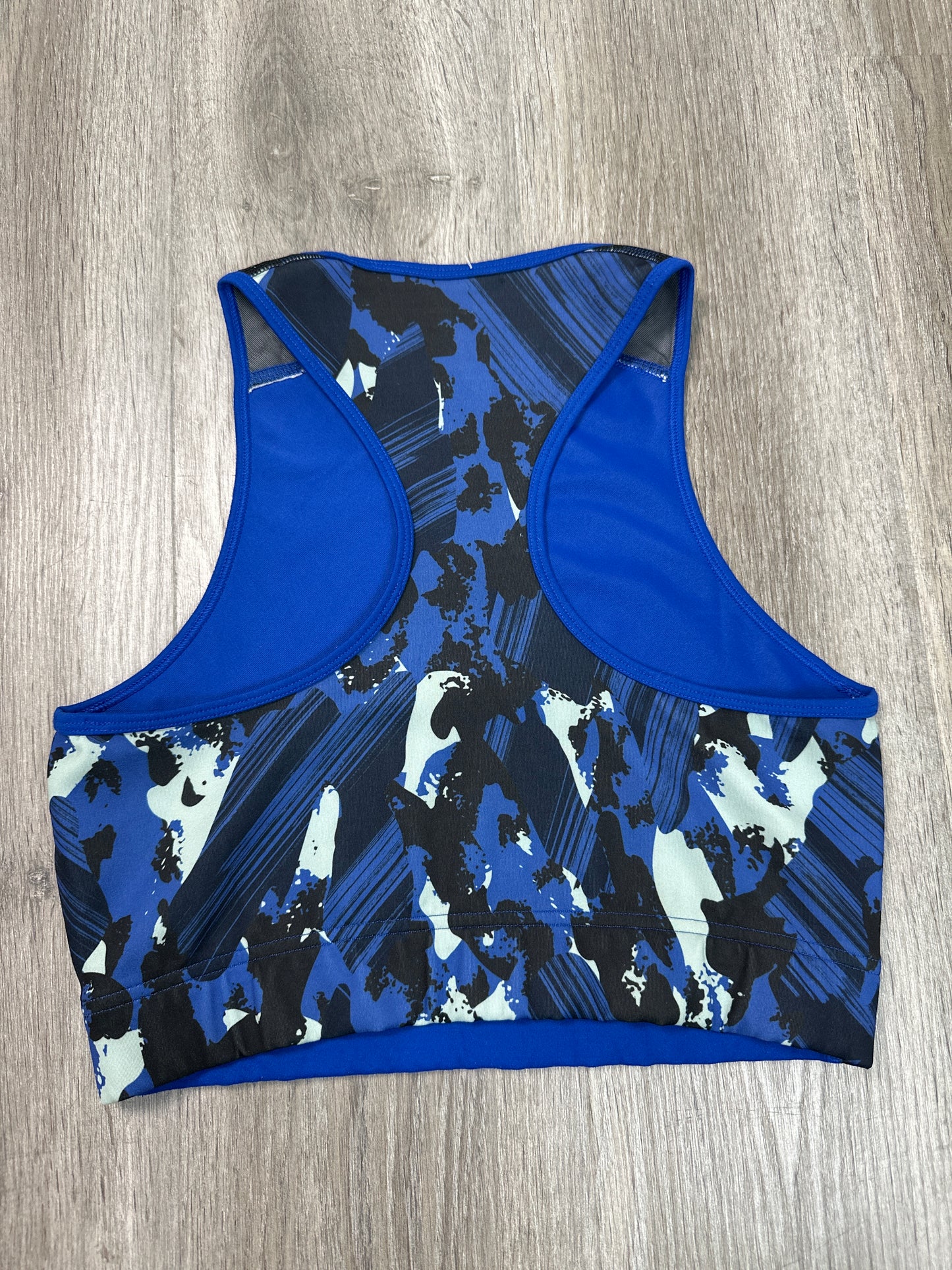 Athletic Bra By Adidas In Blue, Size: M