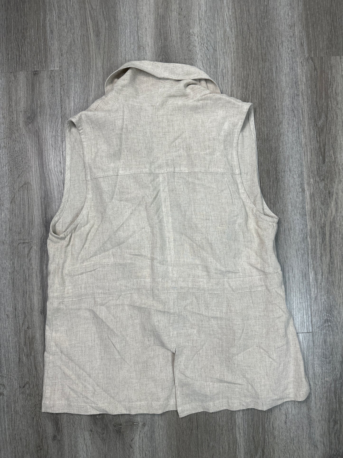 Vest Other By Bobeau In Tan, Size: L