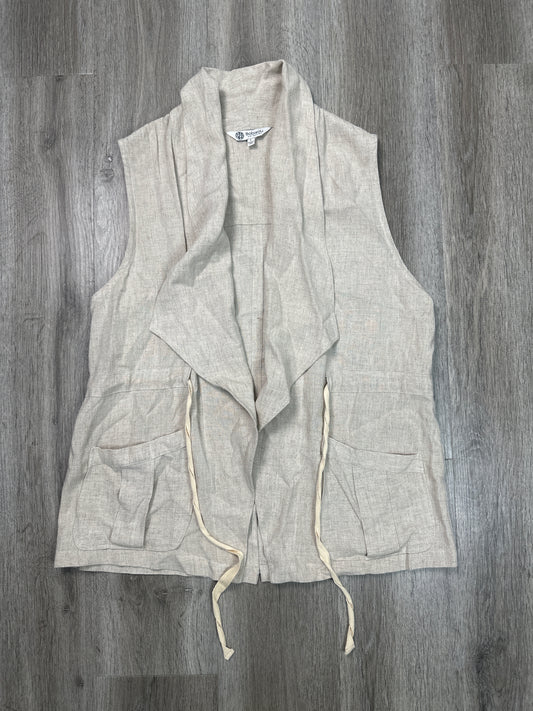 Vest Other By Bobeau In Tan, Size: L