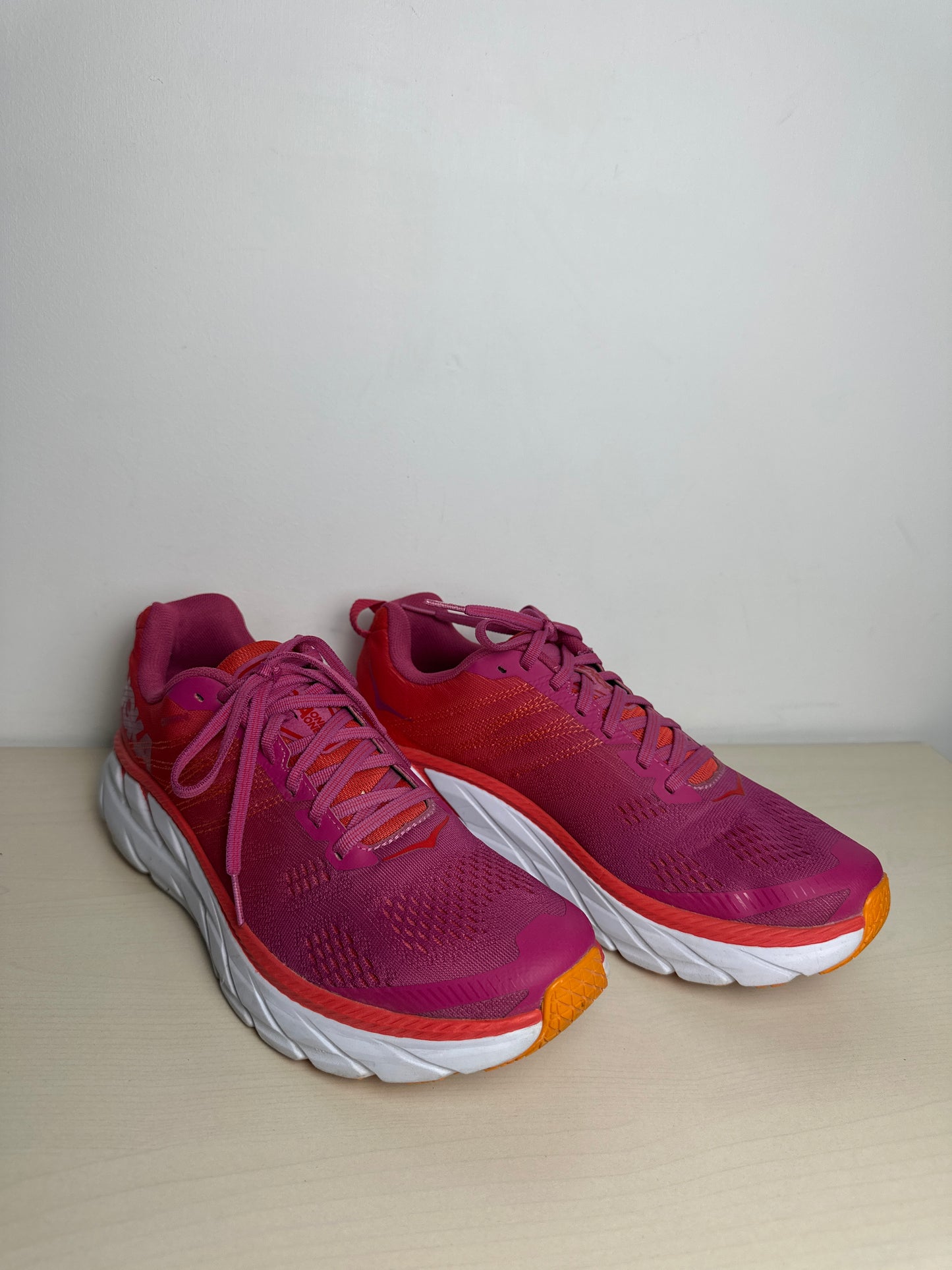 Shoes Athletic By Hoka In Pink, Size: 10.5