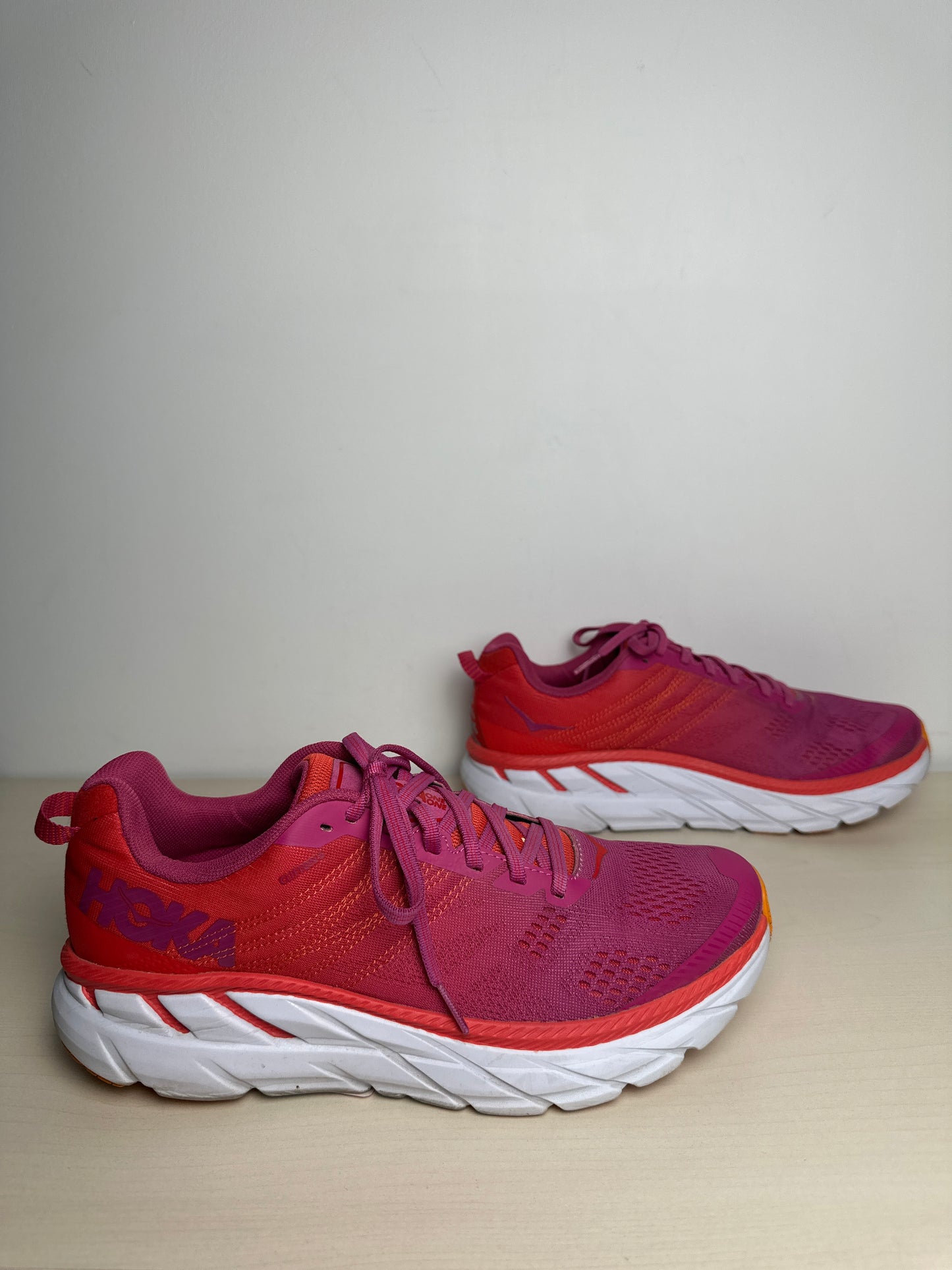 Shoes Athletic By Hoka In Pink, Size: 10.5