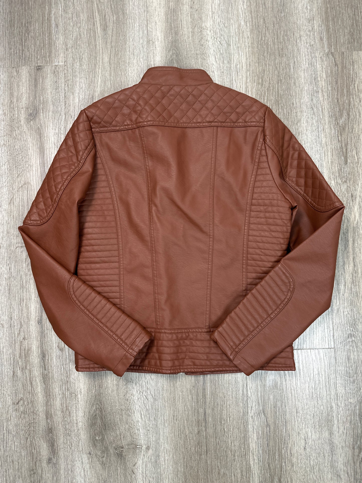 Jacket Moto By SNOBBISH In Brown, Size: S