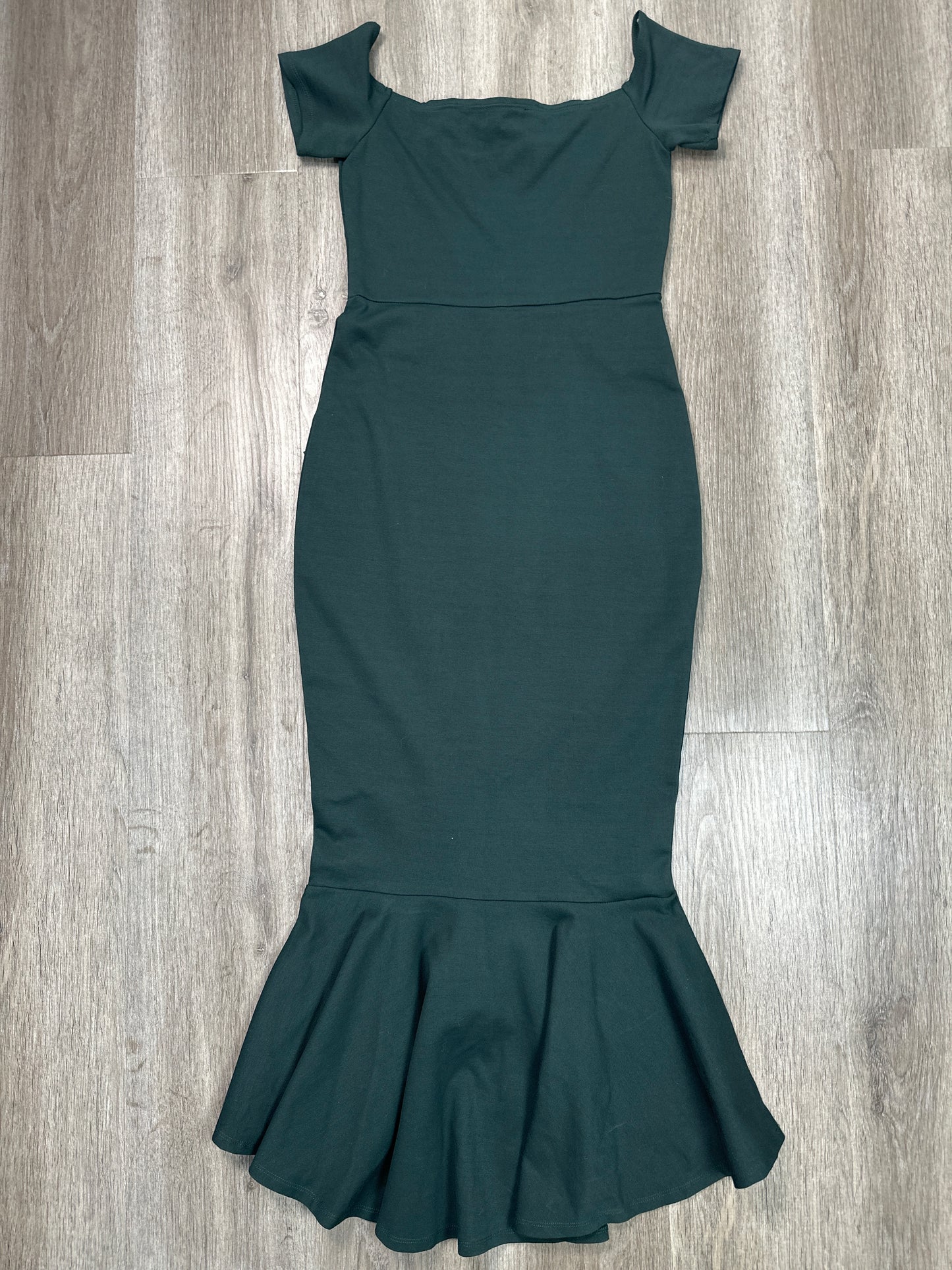 Dress Party Midi By Lulus In Green, Size: S