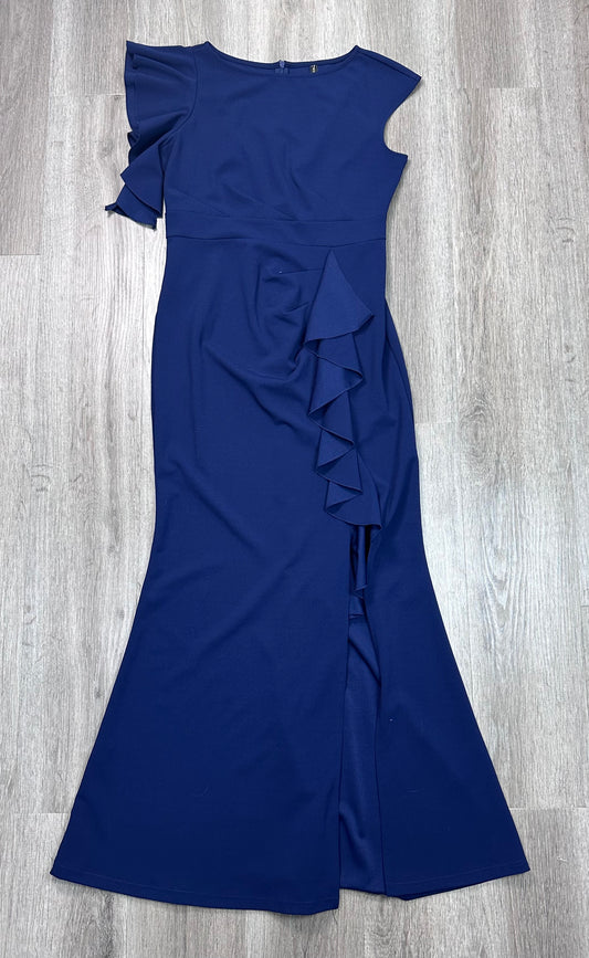 Dress Party Long By WOOSEA In Blue, Size: L