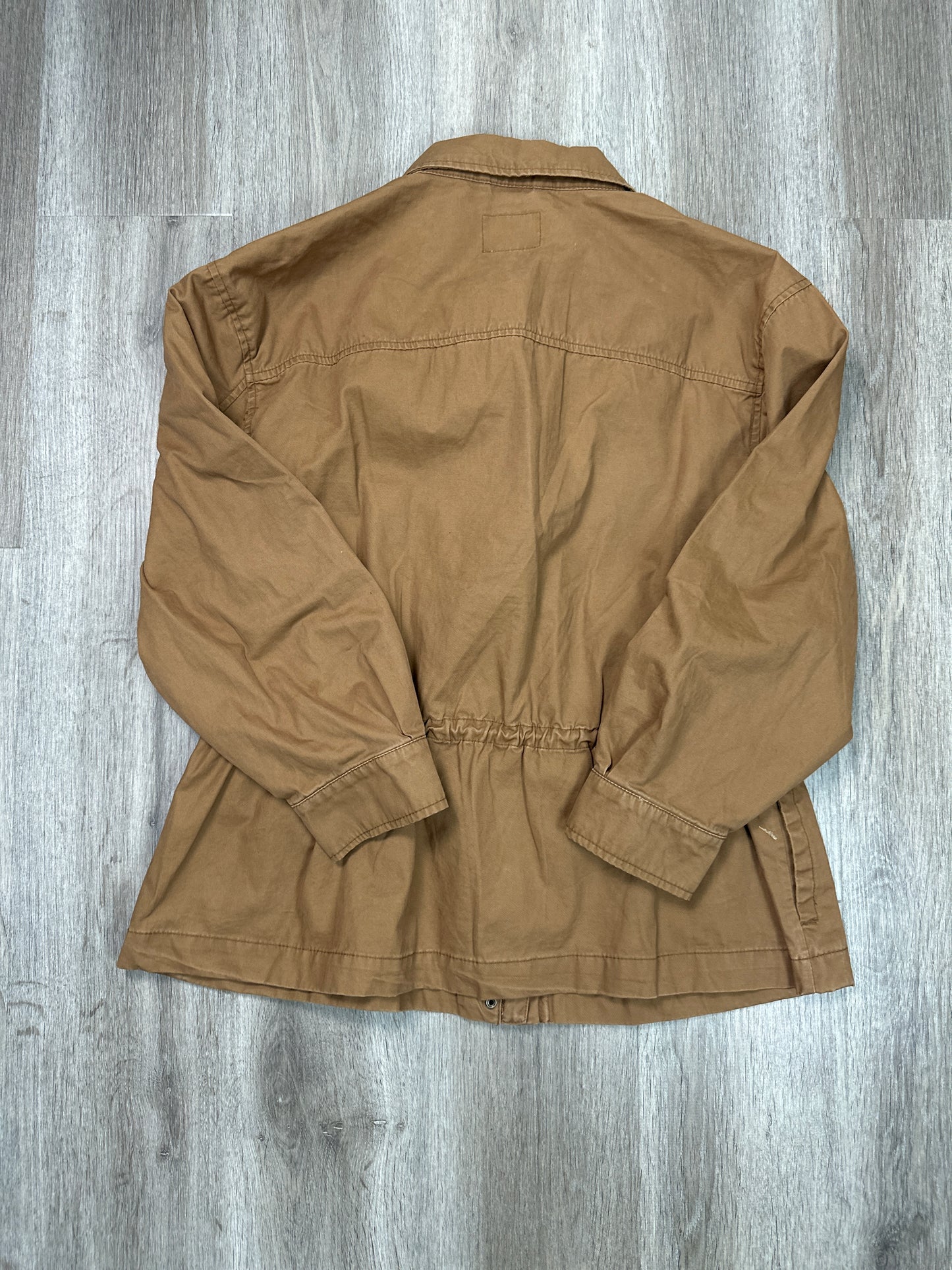 Jacket Moto By Old Navy In Brown, Size: L