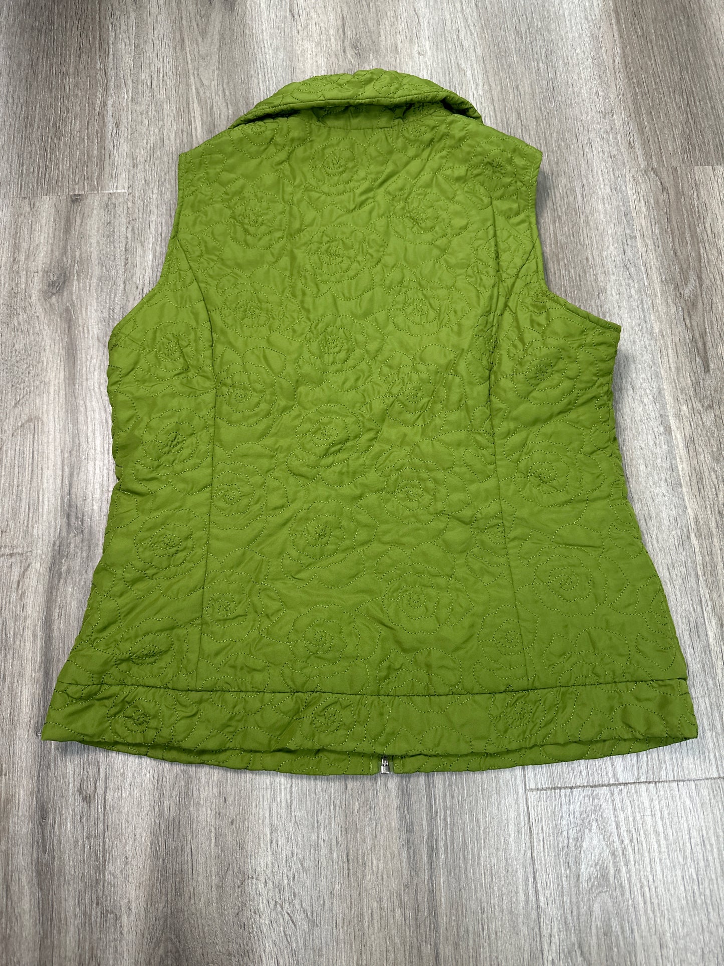 Vest Puffer & Quilted By Christopher And Banks In Green, Size: M