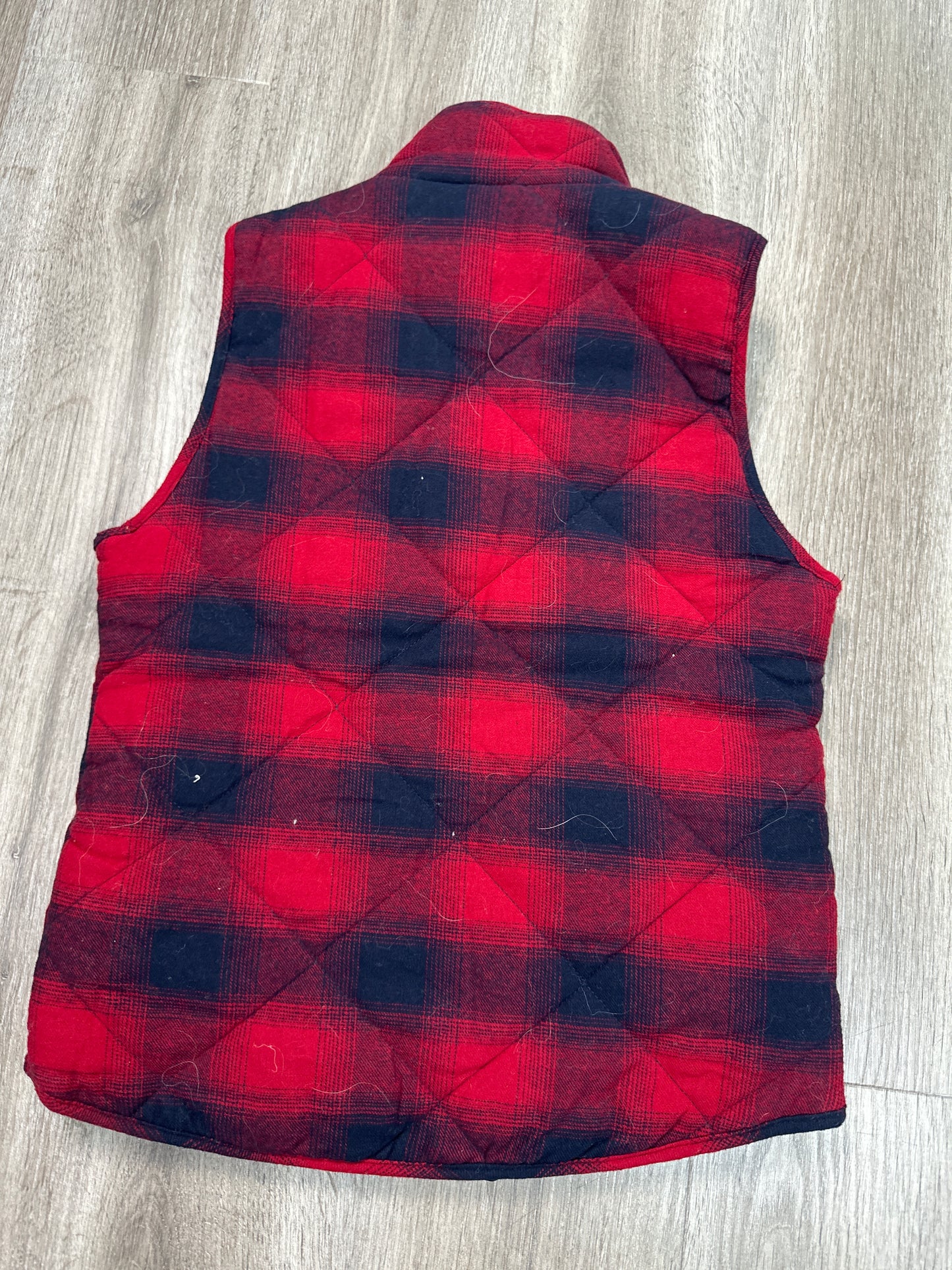 Vest Puffer & Quilted By Staccato In Red, Size: M