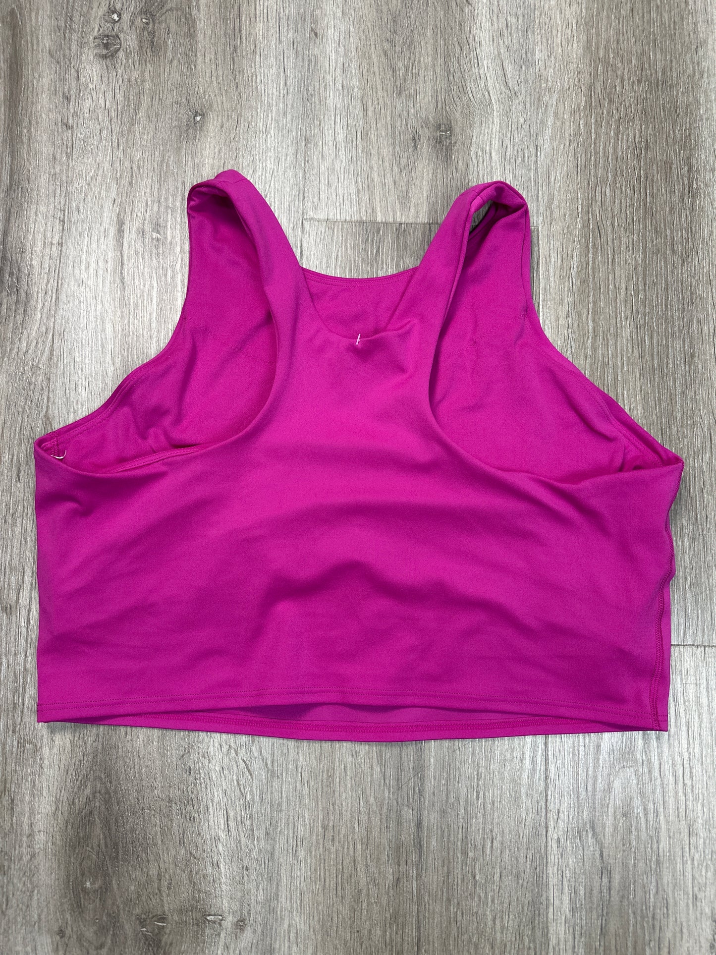 Athletic Bra By Athleta In Pink, Size: Xl