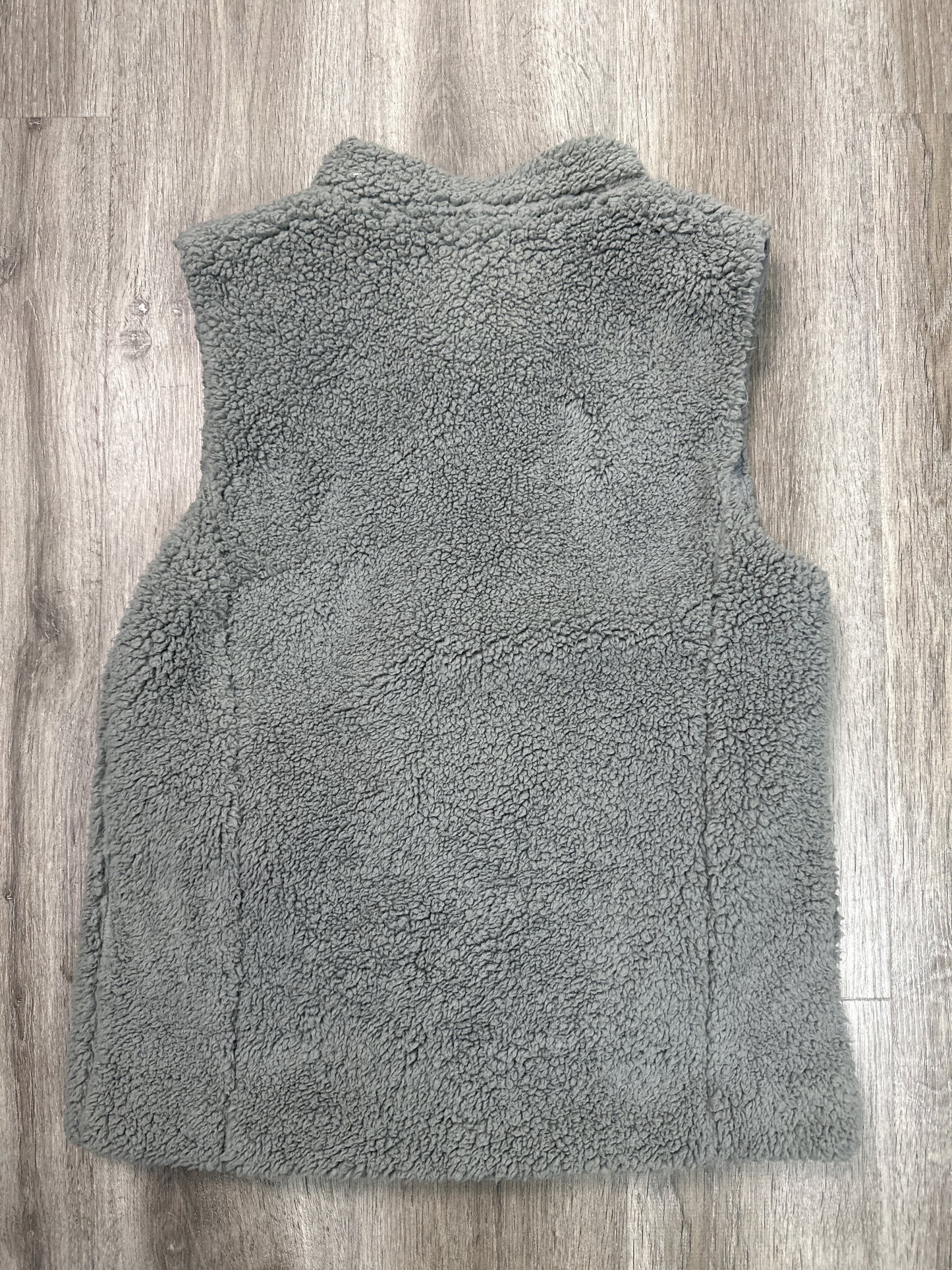 Vest Faux Fur & Sherpa By SUMMIT SPORTSWEAR In Grey, Size: M