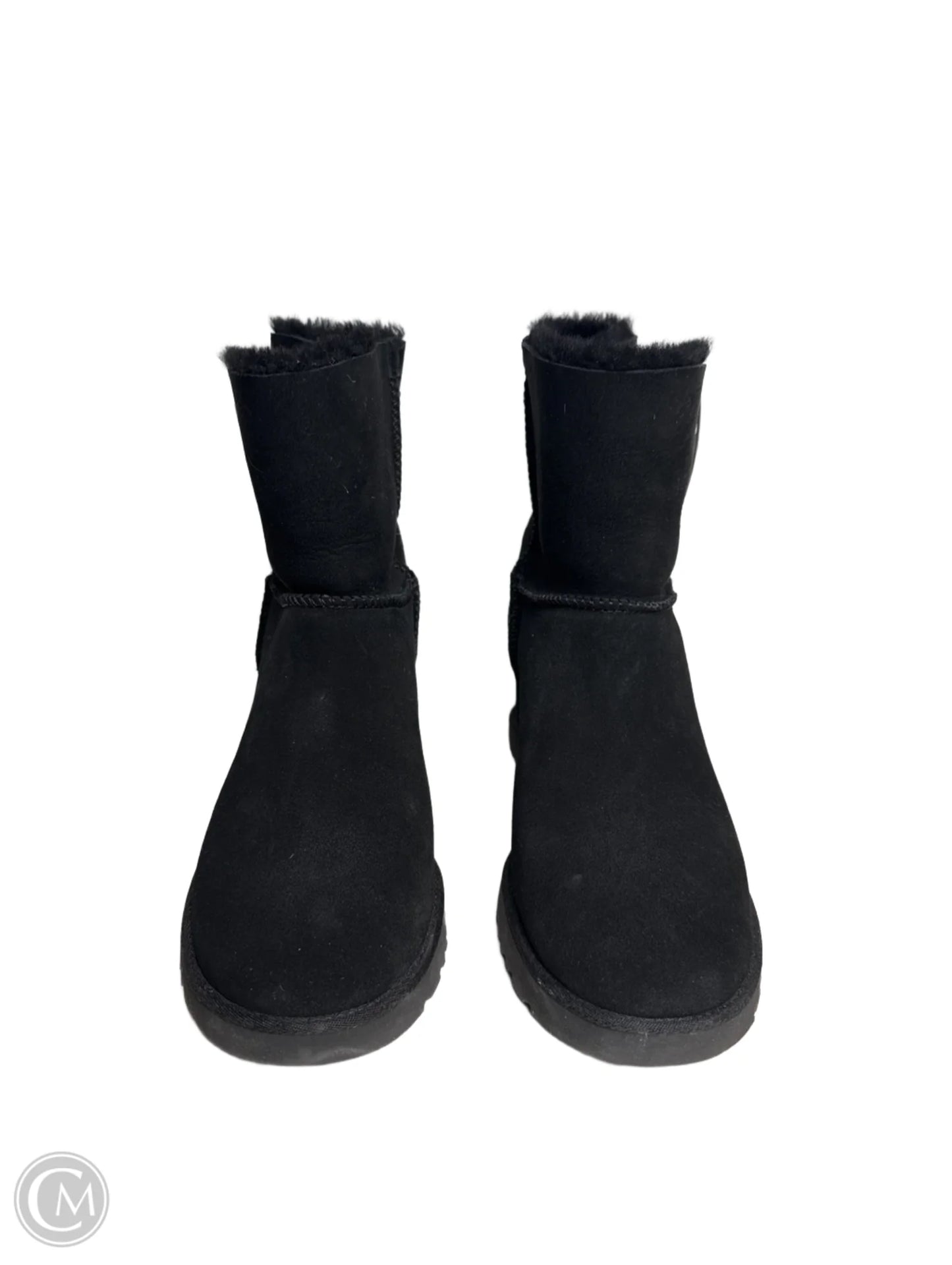 Boots Designer By Ugg In Black, Size: 9.5