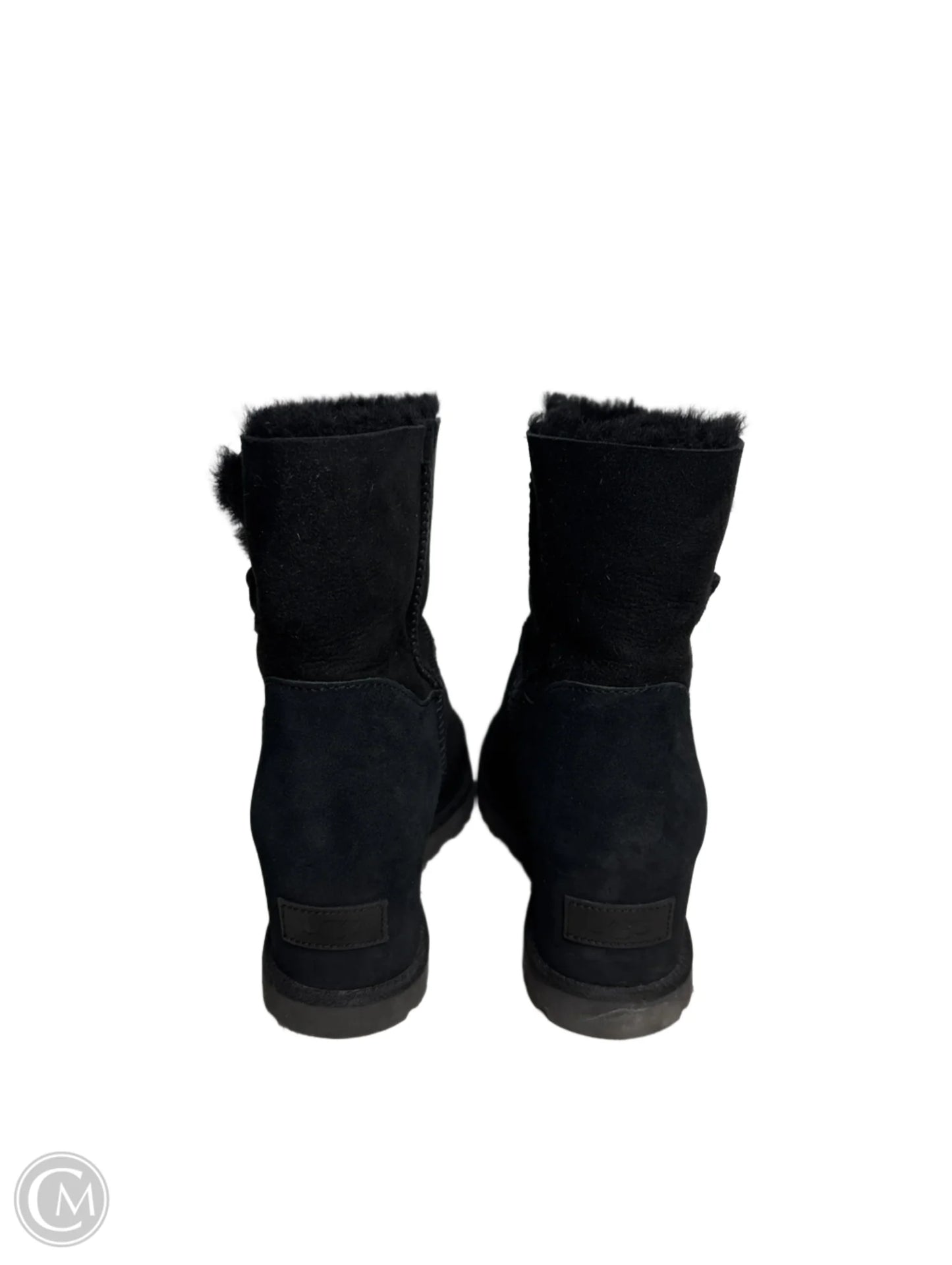 Boots Designer By Ugg In Black, Size: 9.5