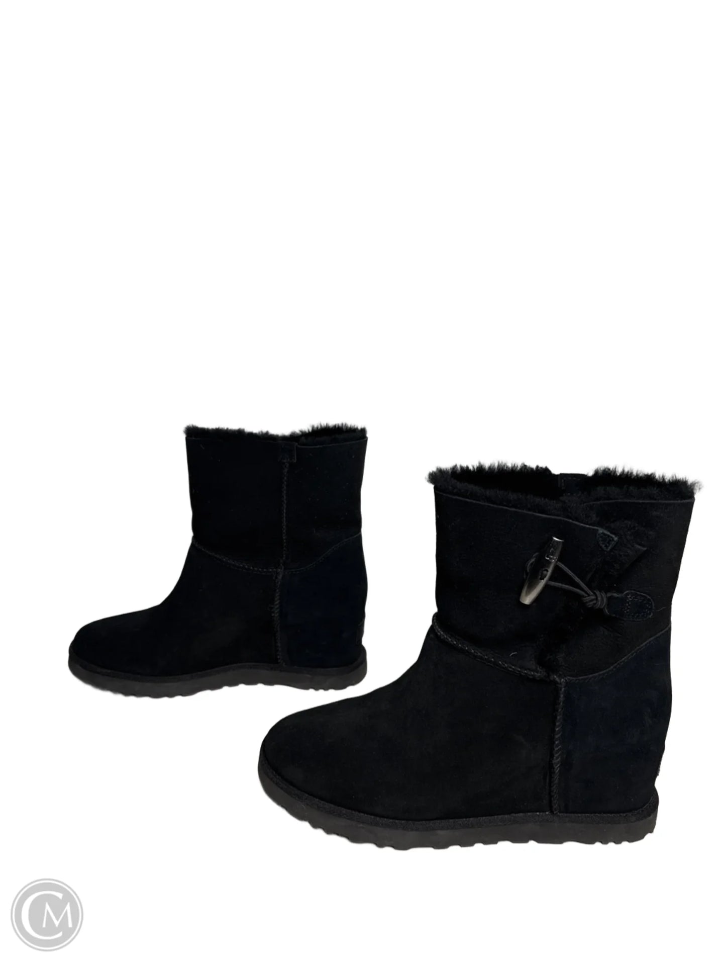 Boots Designer By Ugg In Black, Size: 9.5