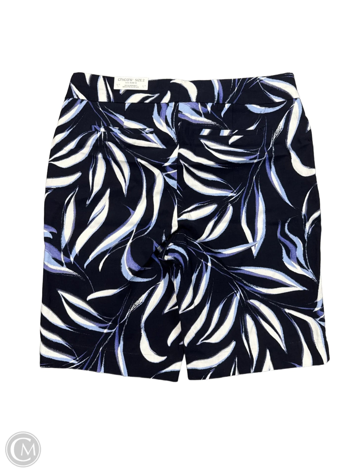 Shorts By Chicos In Blue, Size: L