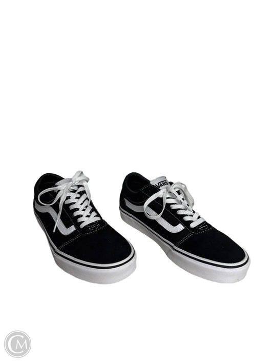 Shoes Sneakers By Vans In Black, Size: 11