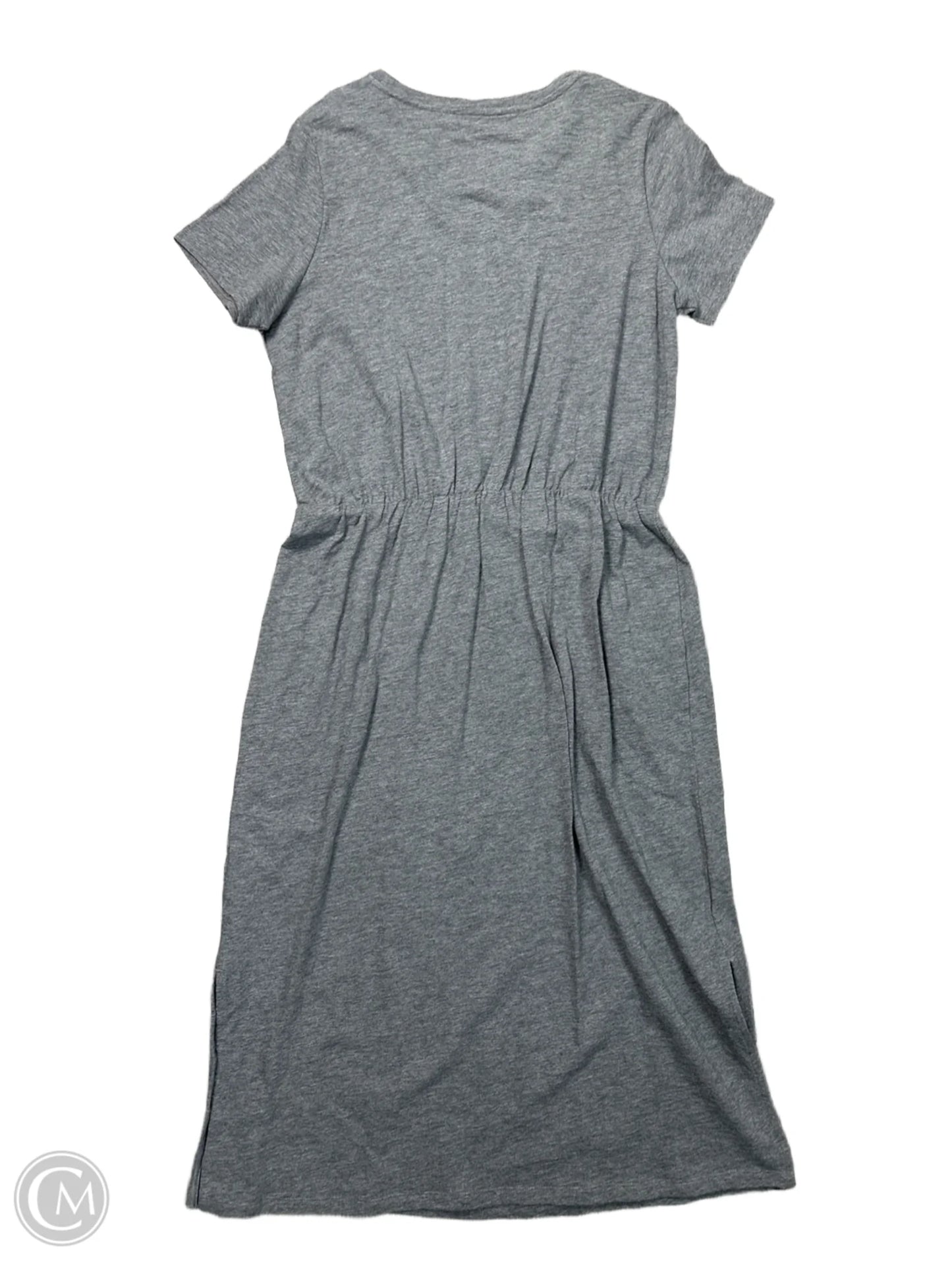 Dress Casual Midi By Old Navy In Grey, Size: L