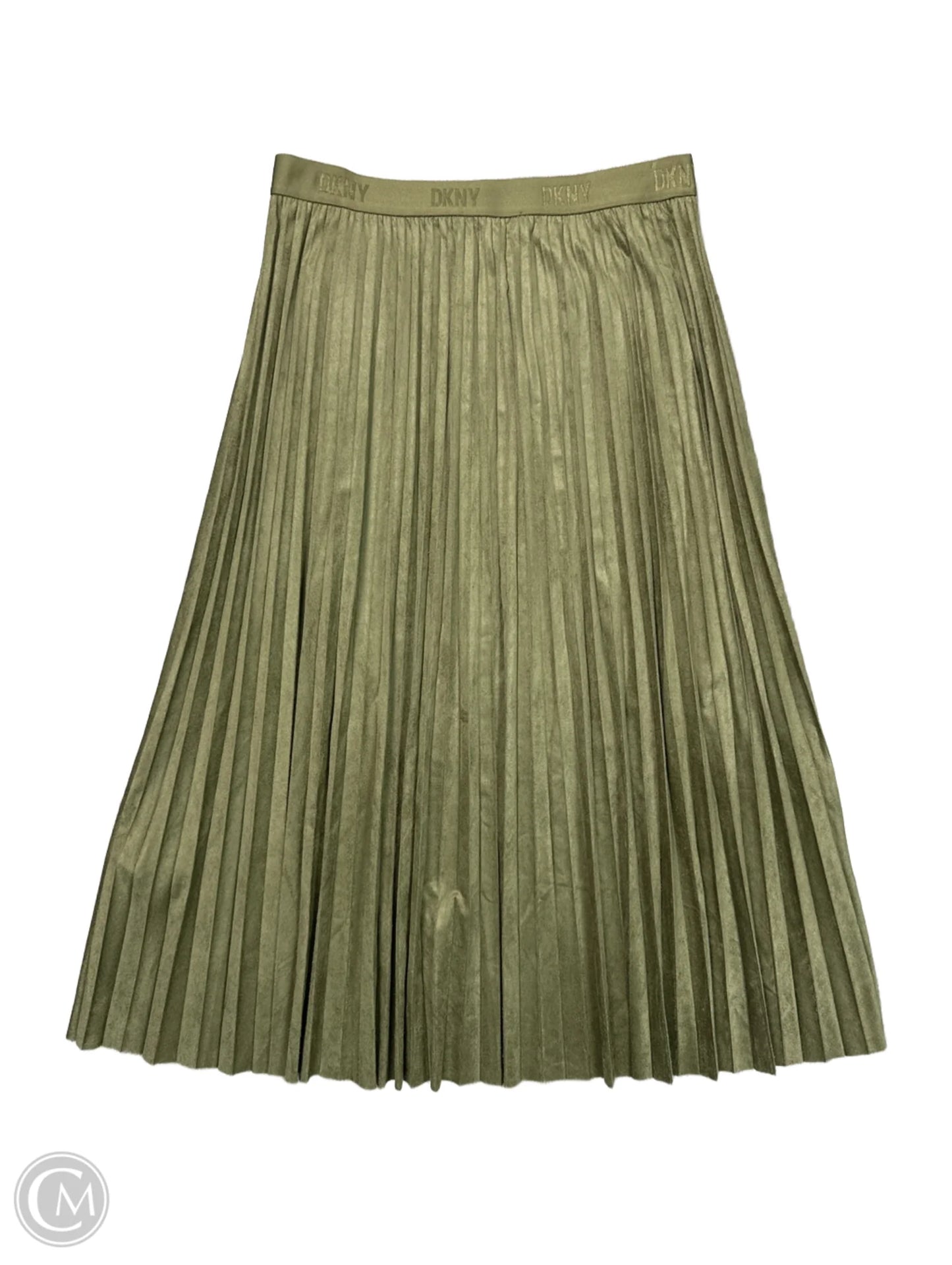 Skirt Midi By Dkny In Green, Size: S