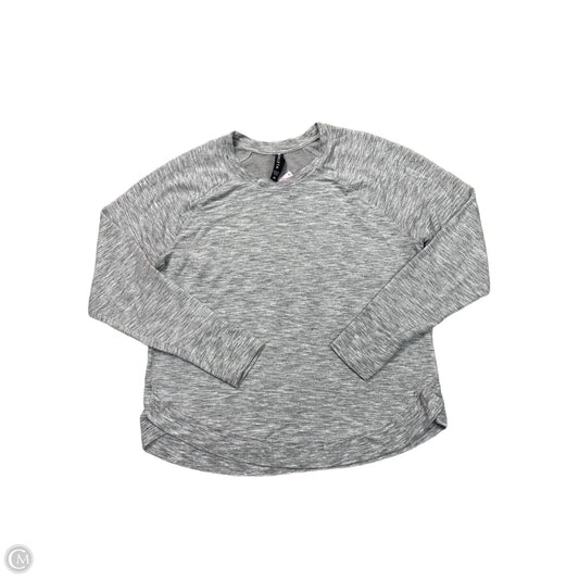 Top Long Sleeve By Athleta In Grey, Size: Xl