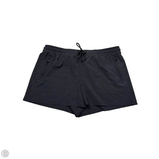 Athletic Shorts By Lou And Grey In Black, Size: Xl