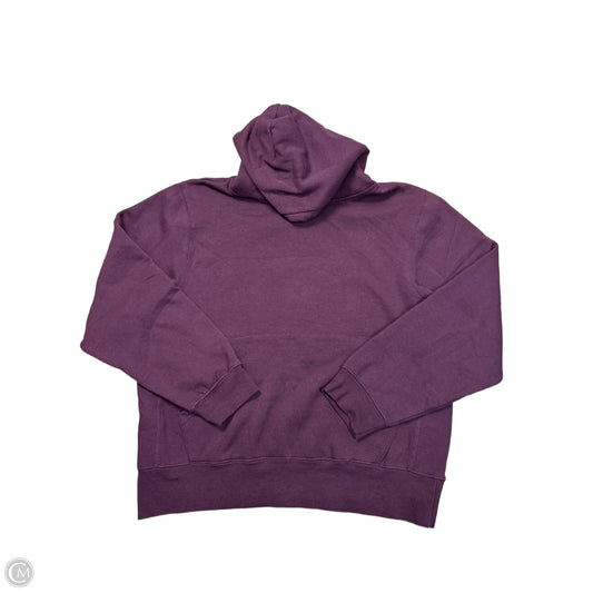 Sweatshirt Hoodie By Reflex In Purple, Size: Xl