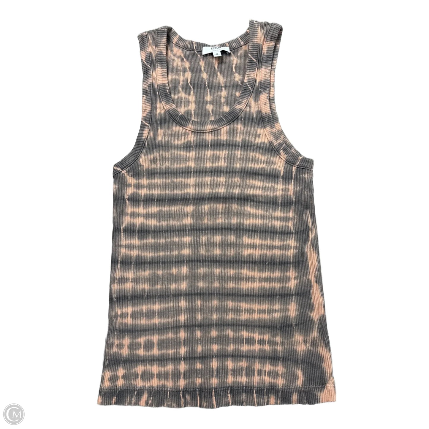 Tank Top By Agolde In Orange, Size: M