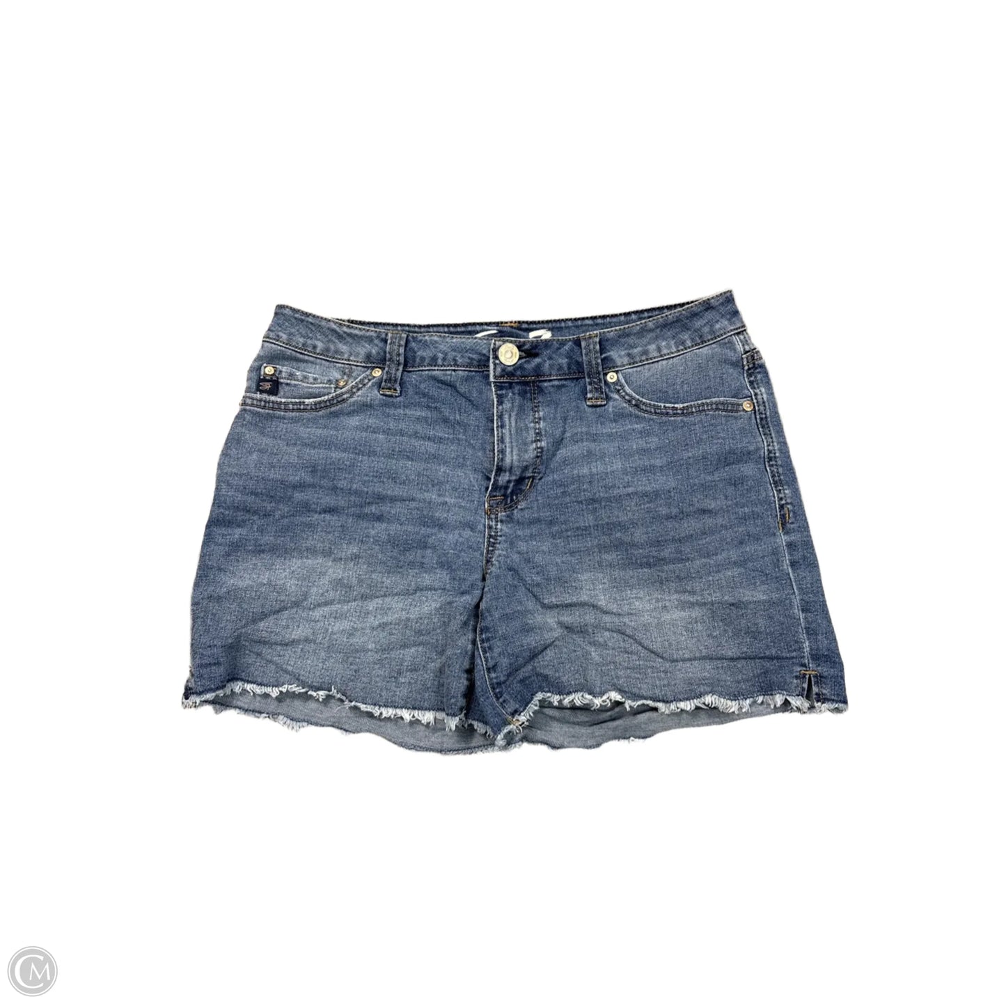 Shorts By Seven 7 In Blue Denim, Size: S