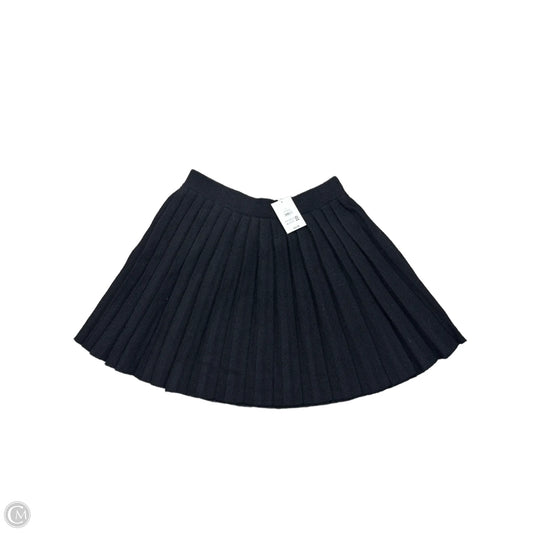 Skirt Mini & Short By Free Assembly In Black, Size: L