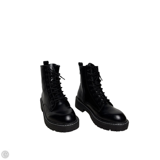 Boots Combat By ICHIGO In Black, Size: 9.5