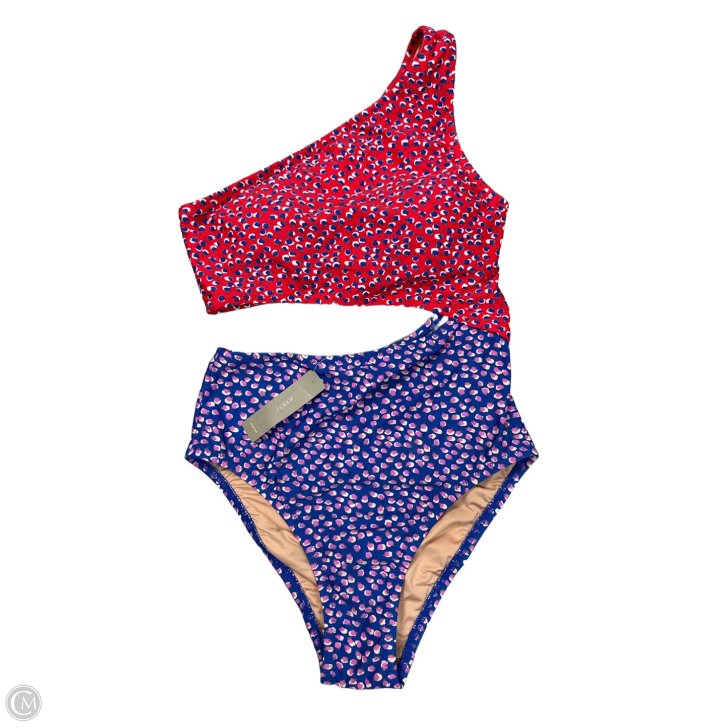 Swimsuit By J. Crew In Blue & Red, Size: S