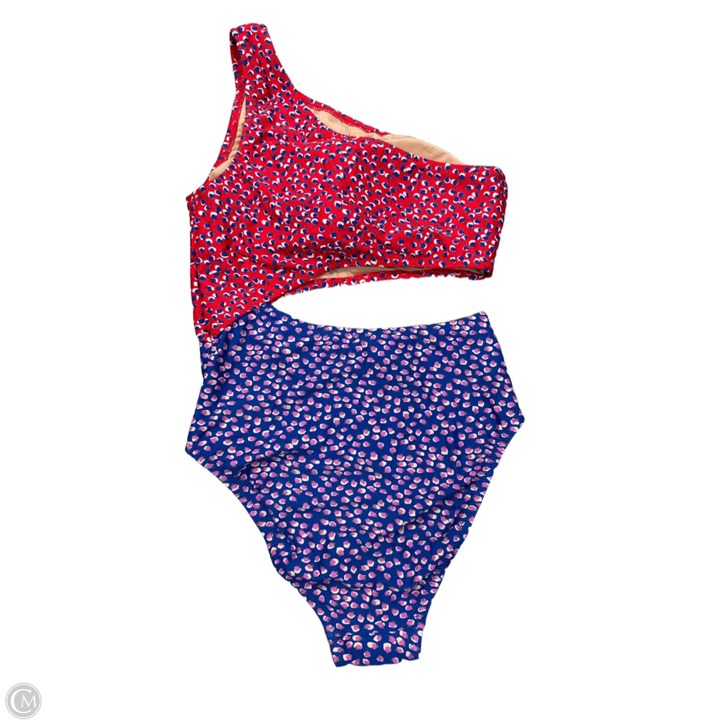 Swimsuit By J. Crew In Blue & Red, Size: S