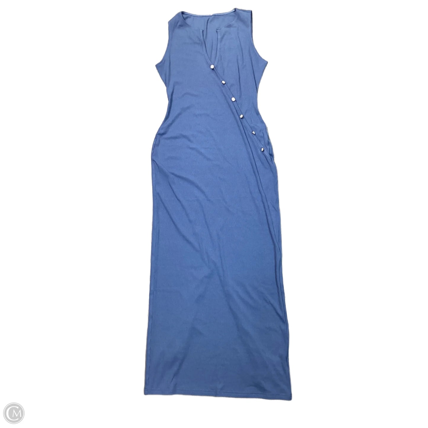 Dress Casual Maxi By HTZMO In Blue, Size: Xs