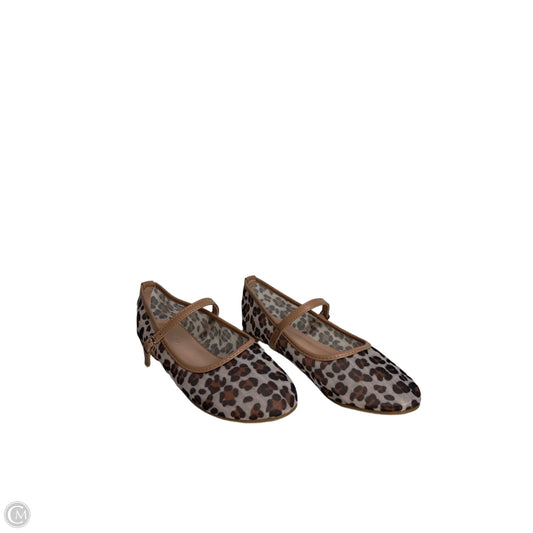 Shoes Flats By Top Moda In Leopard Print, Size: 6