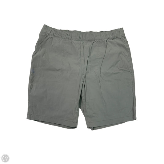 Athletic Shorts By Eddie Bauer In Green, Size: Xl