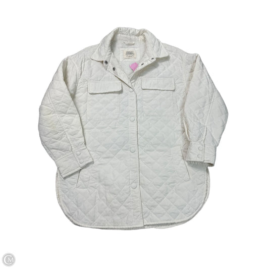 Jacket Puffer & Quilted By 26 INTERNATIONAL In White, Size: M