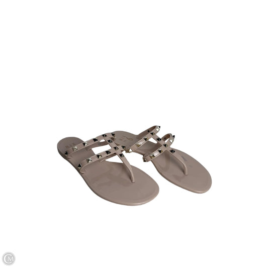 Sandals Flip Flops By Mix No 6 In Tan, Size: 7